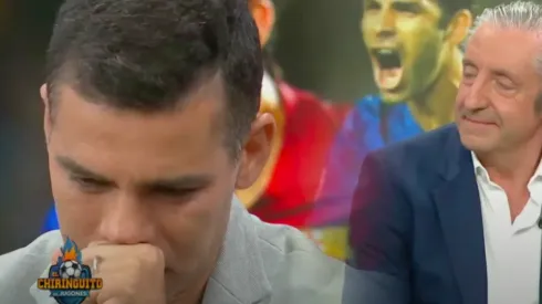 El momento en el que a Rafa Márquez se le quebró la voz en El Chiringuito.