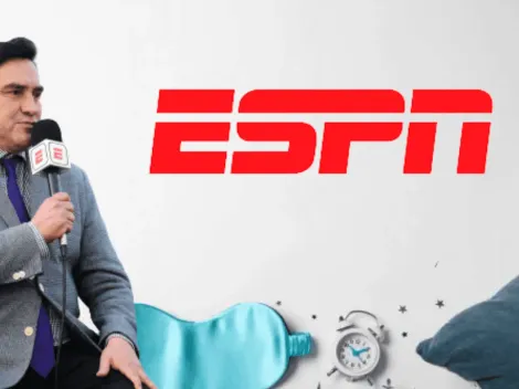 ¿Jorge Pietrasanta se durmió en el vivo de ESPN?