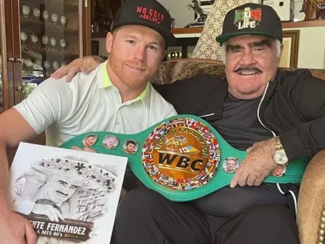 Canelo Álvarez le hace petición a Vicente Fernández previo a su pelea