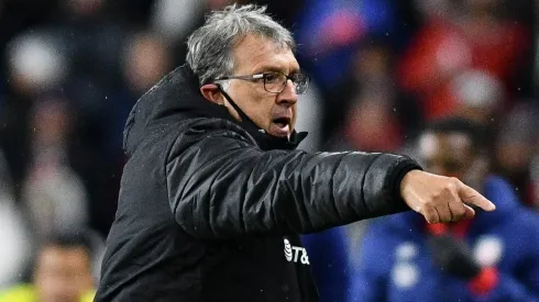 El timonel mostró molestia durante la conferencia de prensa