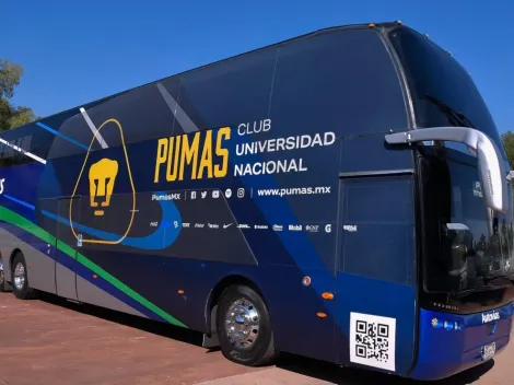 VIDEO: Camión de Pumas tuvo problemas para ingresar a CU