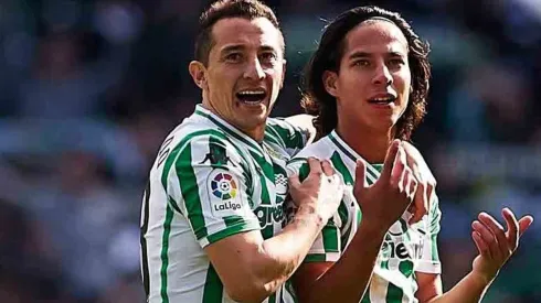 Lainez y Guardado sumaron minutos valiosos con el Betis