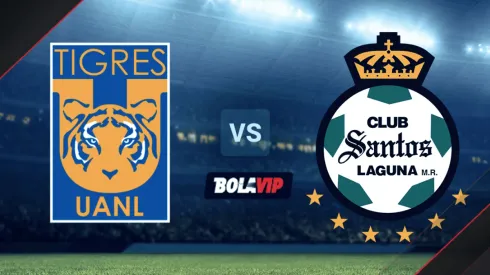 Tigres UANL vs. Santos Laguna por la Liga MX.