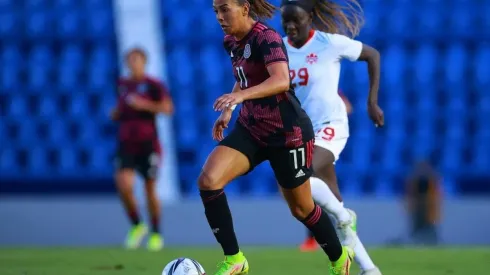 María Sánchez, una de las jugadoras más aclamadas contra Canadá. (Foto: imago7)