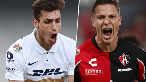 Pumas UNAM vs. Atlas por la Liga MX (Foto: Getty Images).