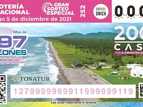 Gran Sorteo Especial 252: resultados y números que cayeron domingo 5 de diciembre, horario y premios | Lotería Nacional