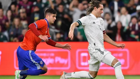 Santi Jiménez, uno de los héroes de la noche de México.