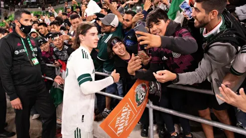 Marcelo Flores fue aclamado por la afición mexicana en el estadio Q2.