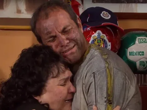 Cuauhtémoc Blanco llora la muerte de su 'mamá' Carmen Salinas