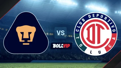 Pumas UNAM vs. Toluca por la Liga MX.