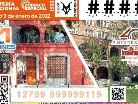 Resultados Sorteo Zodiaco Especial: números que cayeron Sorteo 1553 del domingo 9 de enero en la Lotería Nacional