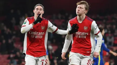 Marcelo Flores se presentó con el número 78 en el dorsal.