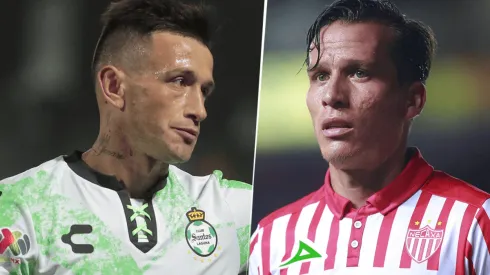 Santos Laguna vs. Necaxa por la Liga MX (Fotos: Getty).