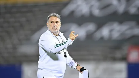 Martino en la previa al cruce con Jamaica