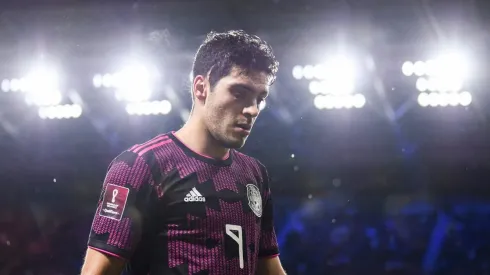 Raúl Jiménez en el cruce con Estados Unidos