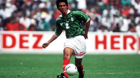 FUSSBALL: Nationalmannschaft MEXIKO 02.11.97