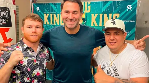 Eddie Hearn cree tener al sucesor de Canelo en las 168 libras