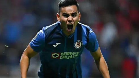 Charly Rodríguez, una de las figuras de Cruz Azul ante Toluca.