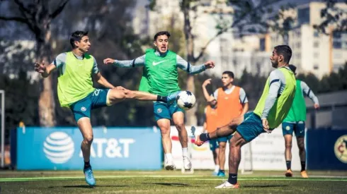 Última práctica de las Águilas antes de viajar a Monterrey.