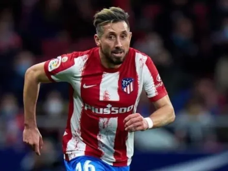 Héctor Herrera fue titular en la victoria de Atlético Madrid