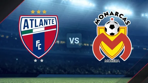 Atlante vs. Morelia por la Liga de Expansión.