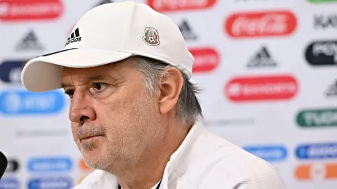 Gerardo Martino en la víspera del partido contra Estados Unidos.