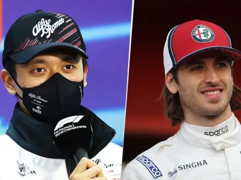 Zhou mandó a callar a Giovinazzi, piloto al que "echó" de Alfa Romeo