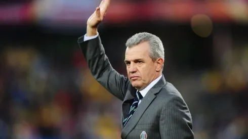 Javier Aguirre como director técnico de México en el Mundial Sudáfrica 2010.