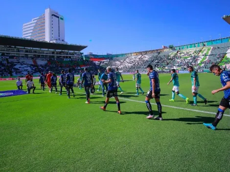 Maltrato de fanáticos de León a jugadores del Querétaro y conato de bronca en el Nou Camp