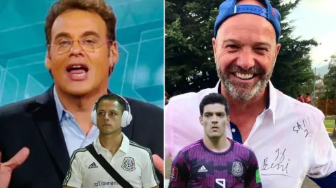 David Faitelson y Luis García se cruzaron en redes.