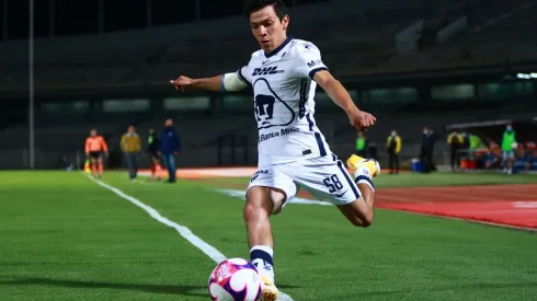 Bryan Lozano en un partido con Pumas Tabasco.