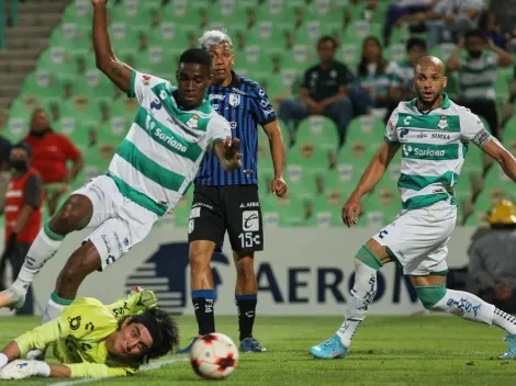 ¡Sigue el maleficio! Santos le arrancó el empate al Querétaro en el último suspiro