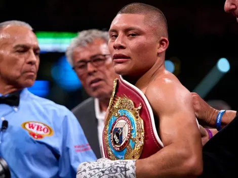 Isaac Cruz no dejó dudas de lo que quiere para su próxima pelea