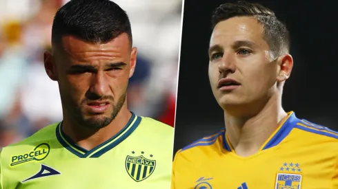 Necaxa vs. Tigres por la Liga MX (Fotos: Getty).