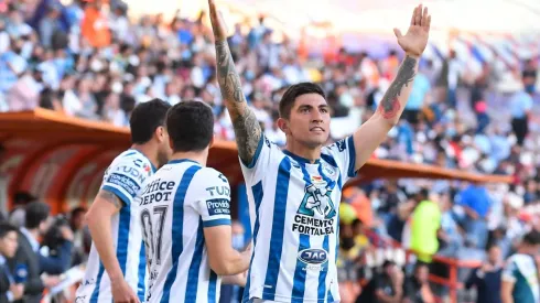 Víctor el Pocho Guzmán llegó a seis goles en el torneo.