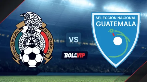 México vs. Guatemala por un amistoso.