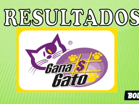 Resultados del sábado 7 de mayo de Gana Gato | Números Ganadores de la Lotería Nacional