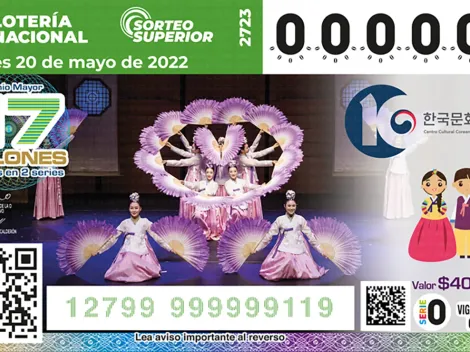 Resultados del Sorteo Superior del viernes 20 de mayo | Números que cayeron en la Lotería Nacional