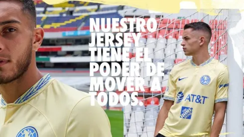 El América presentó su nuevo uniforme para la temporada 2022-2023