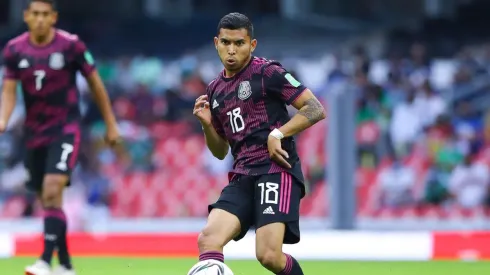 Orbelín Pineda inició los trabajos de pretemporada con el Celta de Vigo.