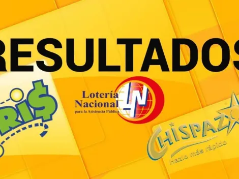 Resultados del Tris y Chispazo | Números ganadores del Sorteo 29062 y 9220 de Lotenal