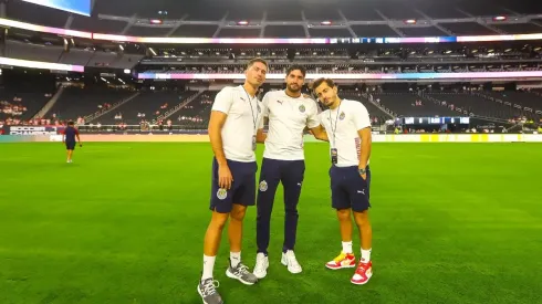 Ormeño y Mozo son vistos en un casino previo al partido con la Juventus.