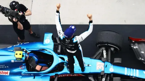 Esteban Ocon, de Alpine, el último vencedor del Gran Premio de Hungría en la F1.