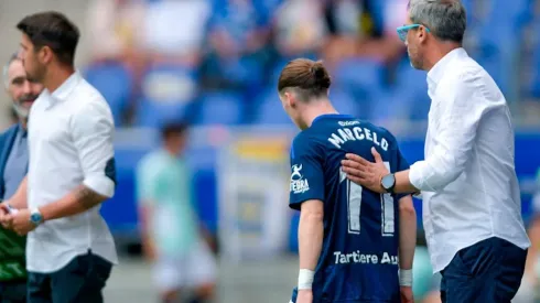 Triste estreno oficial de Marcelo Flores con Real Oviedo