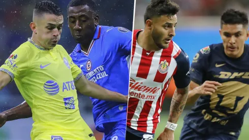 ¿Cuáles son las mayores goleadas entre los cuatro equipos grandes de la Liga MX?