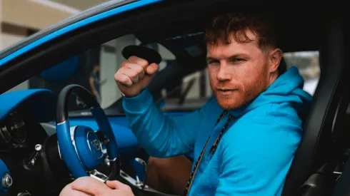 El Bugatti Chiron de Canelo Álvarez