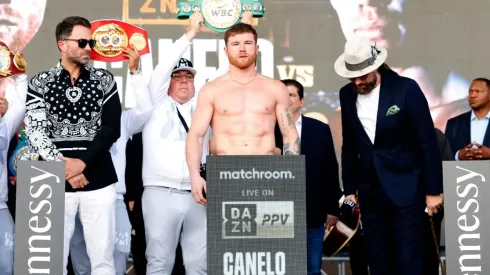 Eddie Hearn dejó claro cuál es el próximo objetivo de Canelo Álvarez