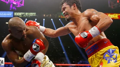 Manny Pacquiao acusó de miedoso a Floyd Mayweather
