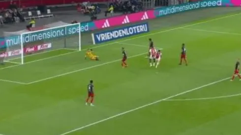 Jorge Sánchez hizo su primer gol con la camiseta del Ajax