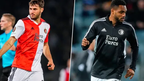 Santi Giménez apenas jugó unos minutos en la Europa League